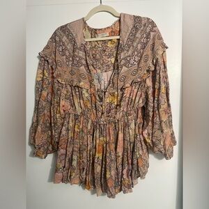 Spell Gypsy Amethyst Blouse